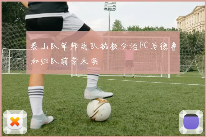 泰山队军师离队执教今治FC马德鲁加归队前景未明